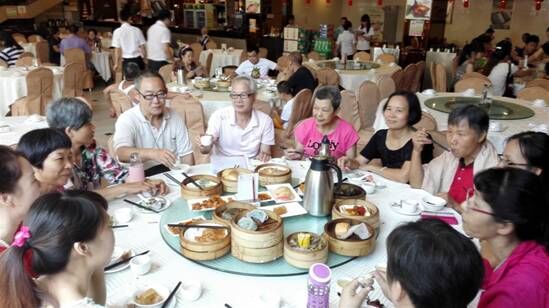 深圳康复乐园罗湖片区茶话会